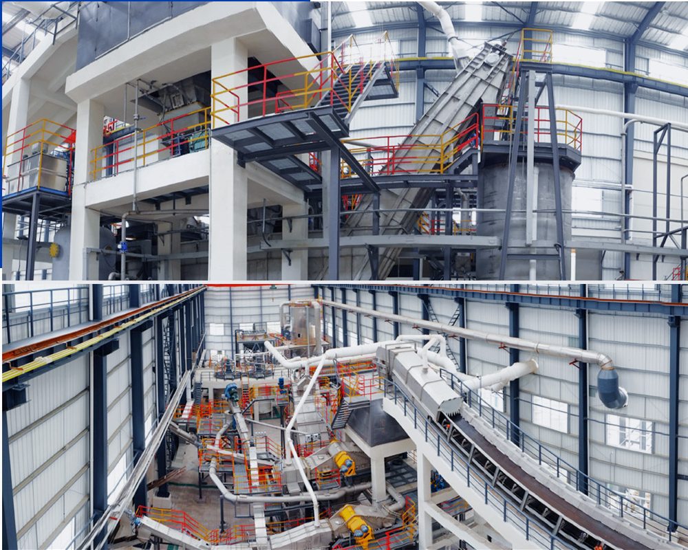 Proveedor de equipos y diseño de ingeniería para metalurgia no ferrosa y reciclaje de residuos sólidos