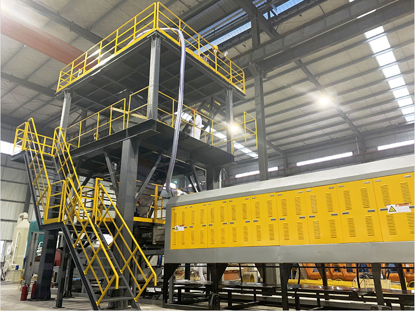 Lead ingot casting wheel plant