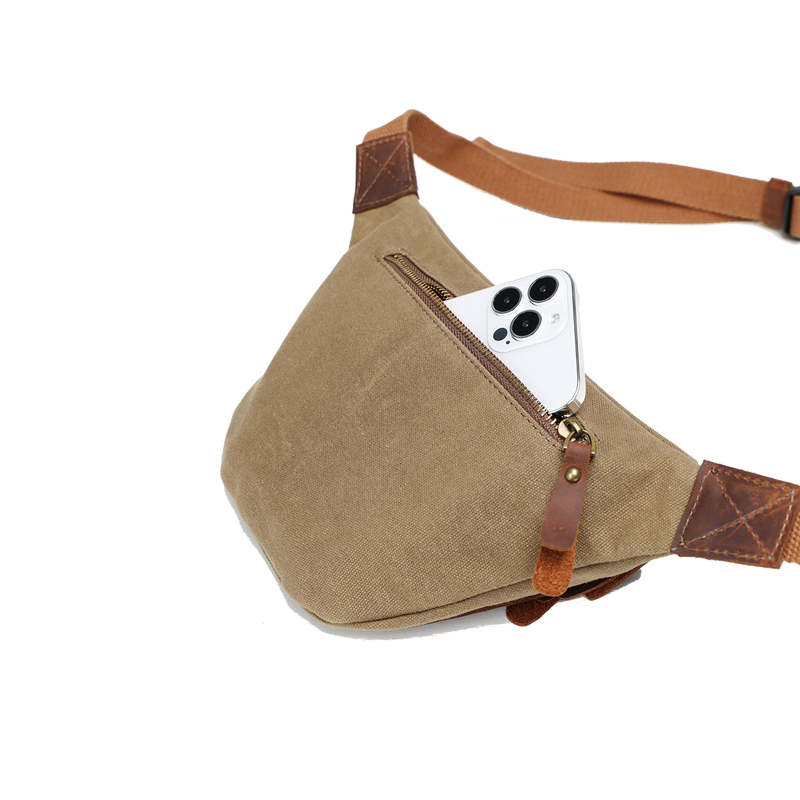 Male Small Chest Pouch Sling Bag For Men