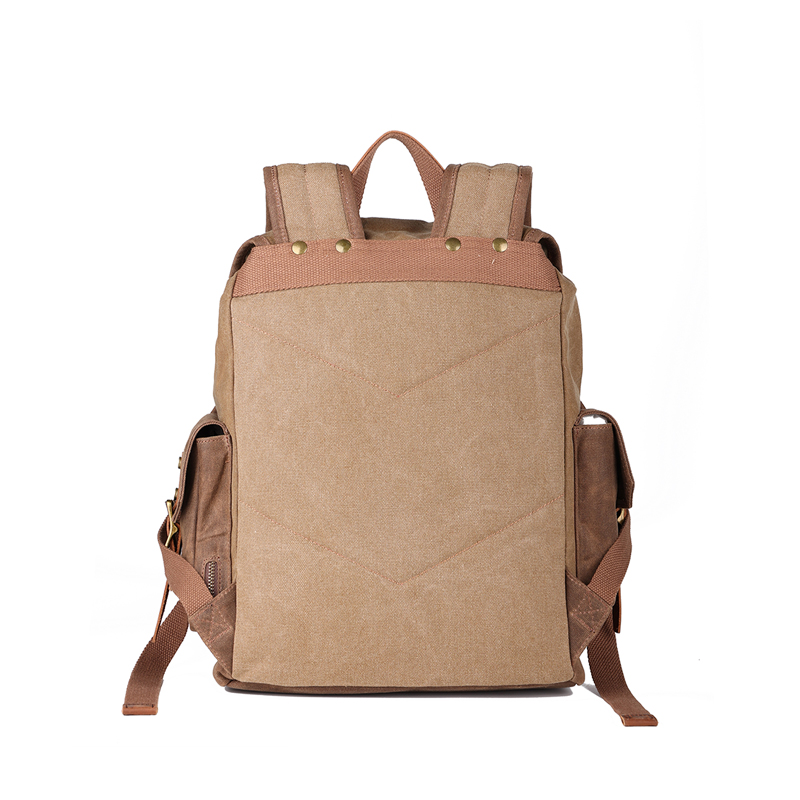 Mens Waterproof Large Canvas Travel Rusksack Bag