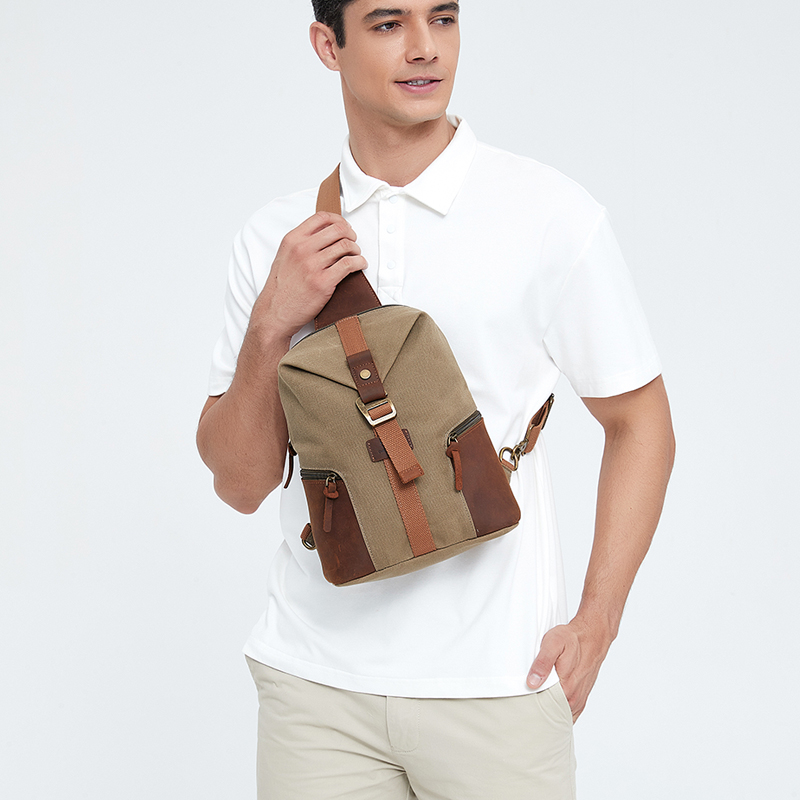 mens chest sling bag