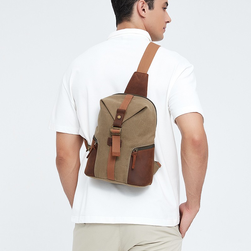 mens chest sling bag