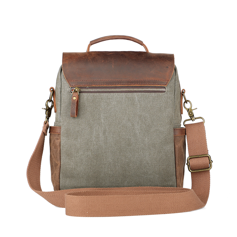 Fashion Retro Canvas Satchelone Messenger Bag For Men