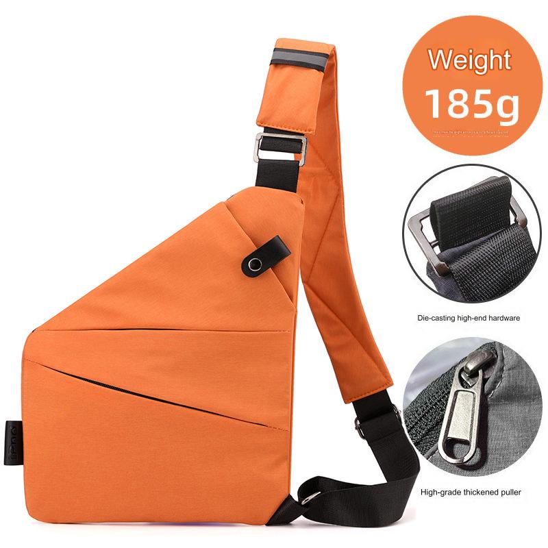 2024 Trendy Stylish outdoor waterproof wholesale Shoulder Bag sports travel Multi-function Anti-theft Bag for Men