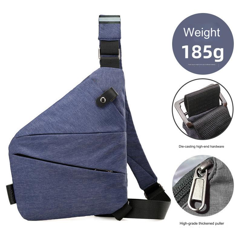 2024 Trendy Stylish outdoor waterproof wholesale Shoulder Bag sports travel Multi-function Anti-theft Bag for Men