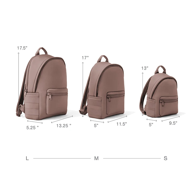 Custom Logo Neoprene bag set Man Women backpack