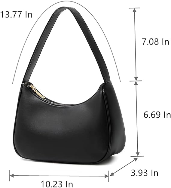 In Stock High Quality PU Leather Shoulder Bags Cute Hobo Tote bag Mini Clutch Purse For Women