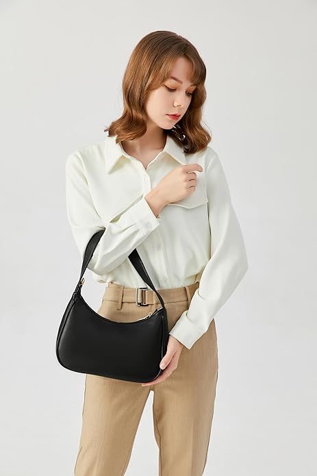 In Stock High Quality PU Leather Shoulder Bags Cute Hobo Tote bag Mini Clutch Purse For Women