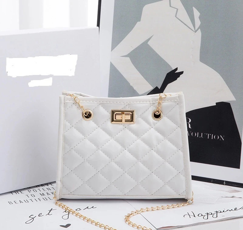 Hot Sale Small Square Chain Women Handbags Chain Strap Messenger Purses Fashion Handbags for Ladies Custom Women Hand Bag