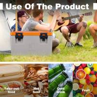 Recipientes de comida quente para caixa de transporte de catering