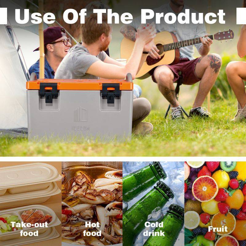 Recipientes de comida quente para caixa de transporte de catering