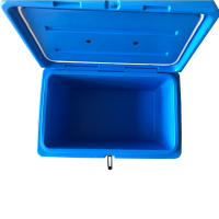 Baús de tubos isolados para recipientes de armazenamento de gelo seco a granel