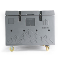 Recipiente de gelo seco de 480 litros e 17 pés cúbicos