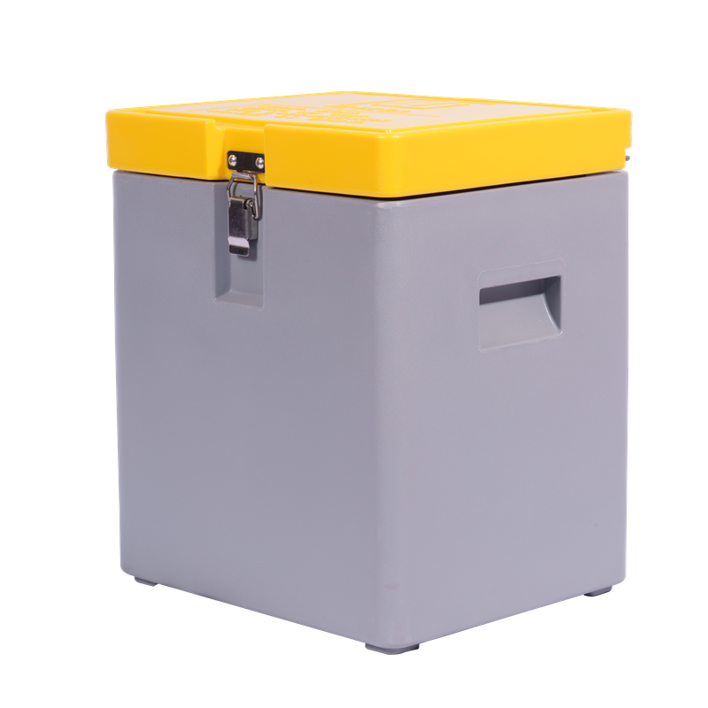 insulated containers for dry ice