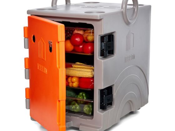 Porta-bandejas isolada para alimentos