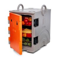 Porta-bandejas isolada para alimentos