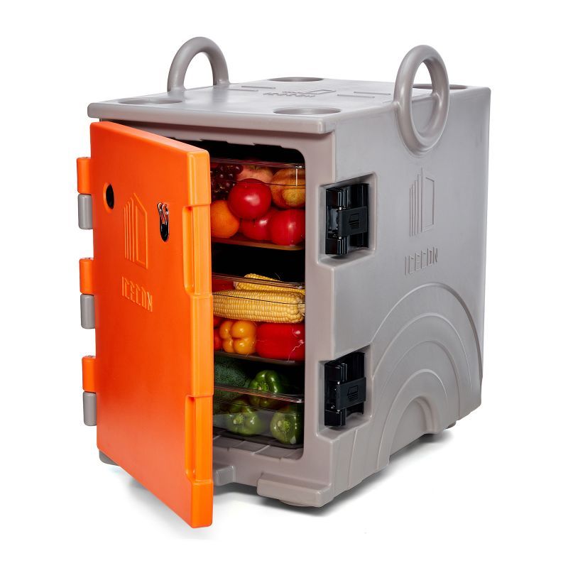 Porta-bandejas isolada para alimentos