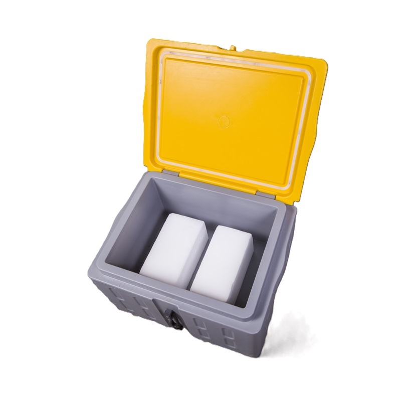 Recipientes isolados de 1 pé cúbico de 60 libras para gelo seco