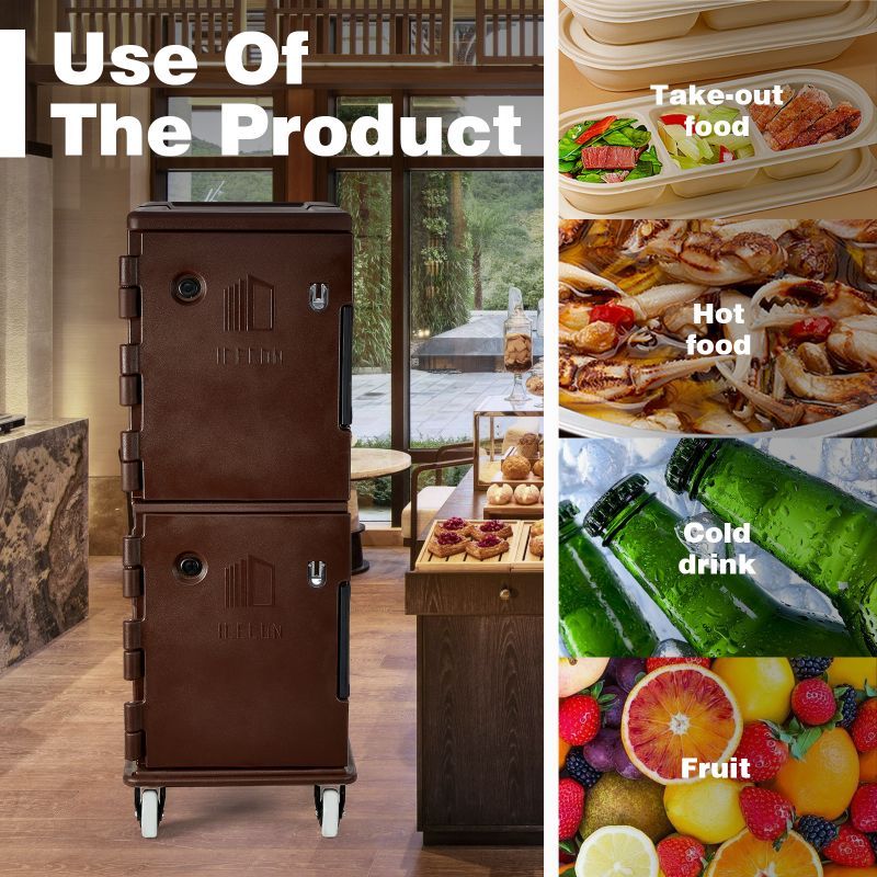 Caixas térmicas Transpoet para alimentos Porta-panelas para alimentos quentes