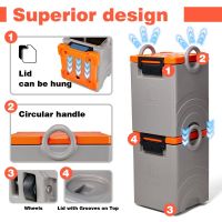 Recipientes isolados para transporte de sopa e alimentos