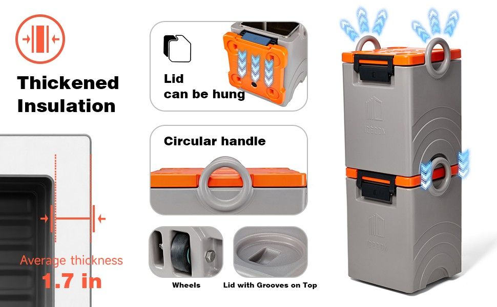 insulated food carrier box