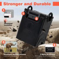 Caixa isolada para transporte de alimentos para catering