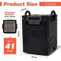 Caixa isolada para transporte de alimentos para catering