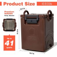 Caixas móveis de transporte de alimentos quentes