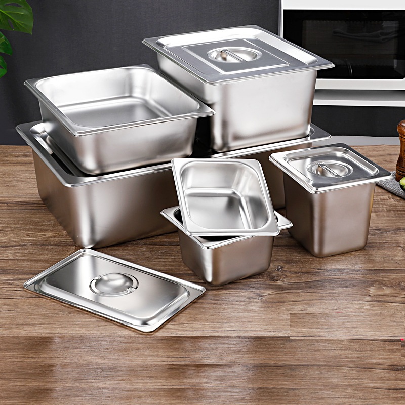 stainless steel gastronorm trays