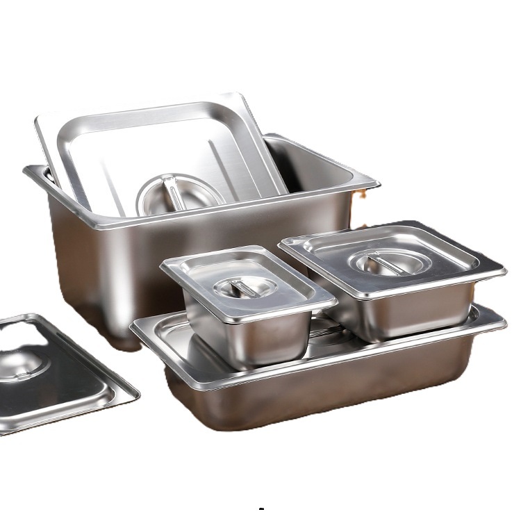 不锈钢 Gn份数盘带盖