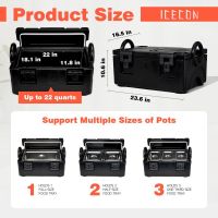 Catering Sheet Pan Carrier Food Transport Boxes