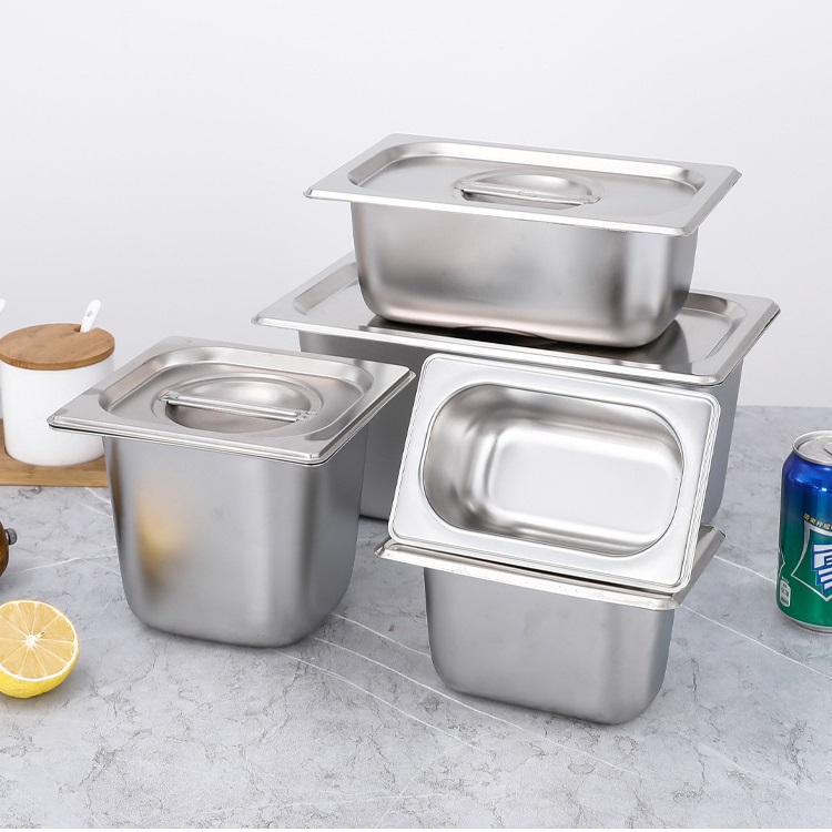 stainless steel gastronorm pan