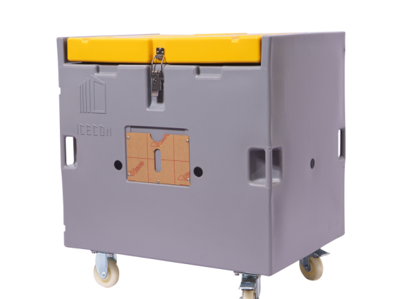 Recipientes isolados duráveis ​​para caixa de gelo seco