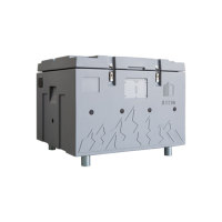 Caixas de transporte de baús de armazenamento de gelo seco de grande capacidade