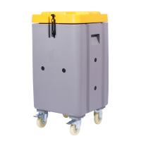 Caixas de armazenamento de gelo seco em refrigerador de plástico