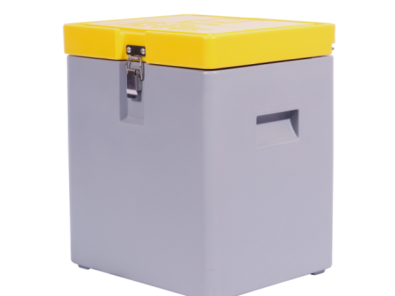 Recipiente de gelo seco para refrigerador