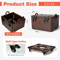 Recipientes aquecidos para transporte de alimentos