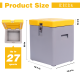 Insulated Dry Ice Storage Chest Containers