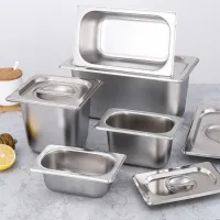 1 9 Metal Gn Gastronorm Kapaklı Tepsi
