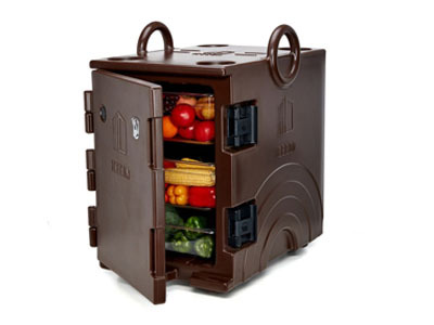 Caixa isolada para transporte de alimentos