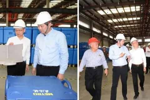 Líderes do Departamento de Trabalho da Frente Unida do Comitê do Partido Municipal de Xiamen visitaram a ICECON