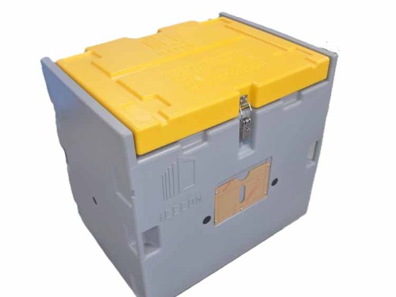 4,5 Feet Kübik 130 Litre Döndürülerek Kalıplanan Yalıtımlı Konteyner