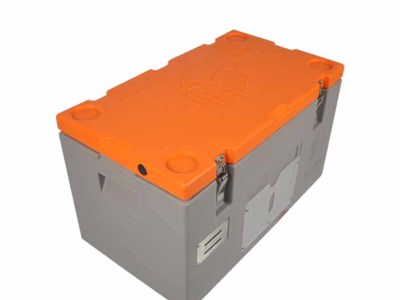 Caixa isolada para entrega de leite para produtos lácteos e alimentos brilhantes