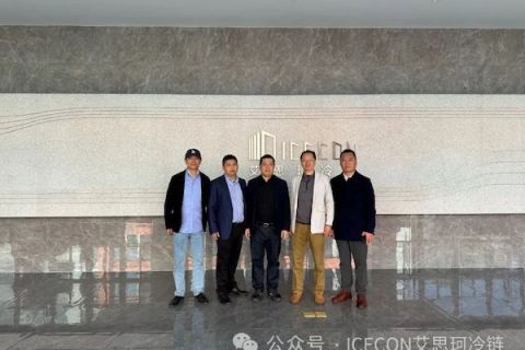 Fan Jiyuan, assistente sênior do presidente do Dekun Logistics Group, e sua delegação visitaram a ICECON