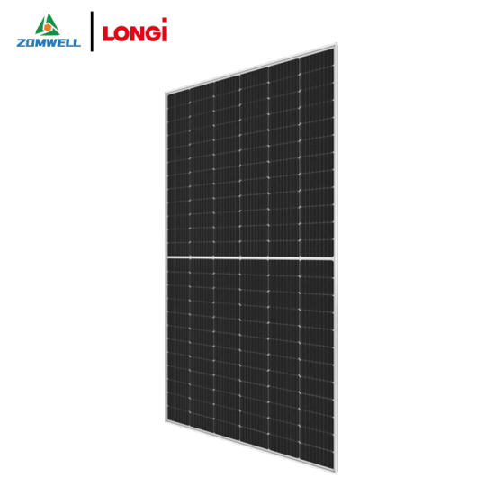 Bifaziales 550-W-Modul mit Doppelglas-Solar-PV-Panel