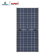 Módulo bifacial 550W com painel solar fotovoltaico de vidro duplo