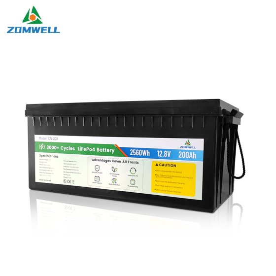 Bateria de carrinho de golfe de alto desempenho 12v 24v 48v