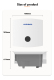 Inverter solare on-grid domestico monofase da 6-8KW