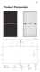 560W Bifacial Module With Dual Glass Solar PV Panel