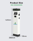 22kw Dual Port AC Level 2 EV Charger With Internet Connection